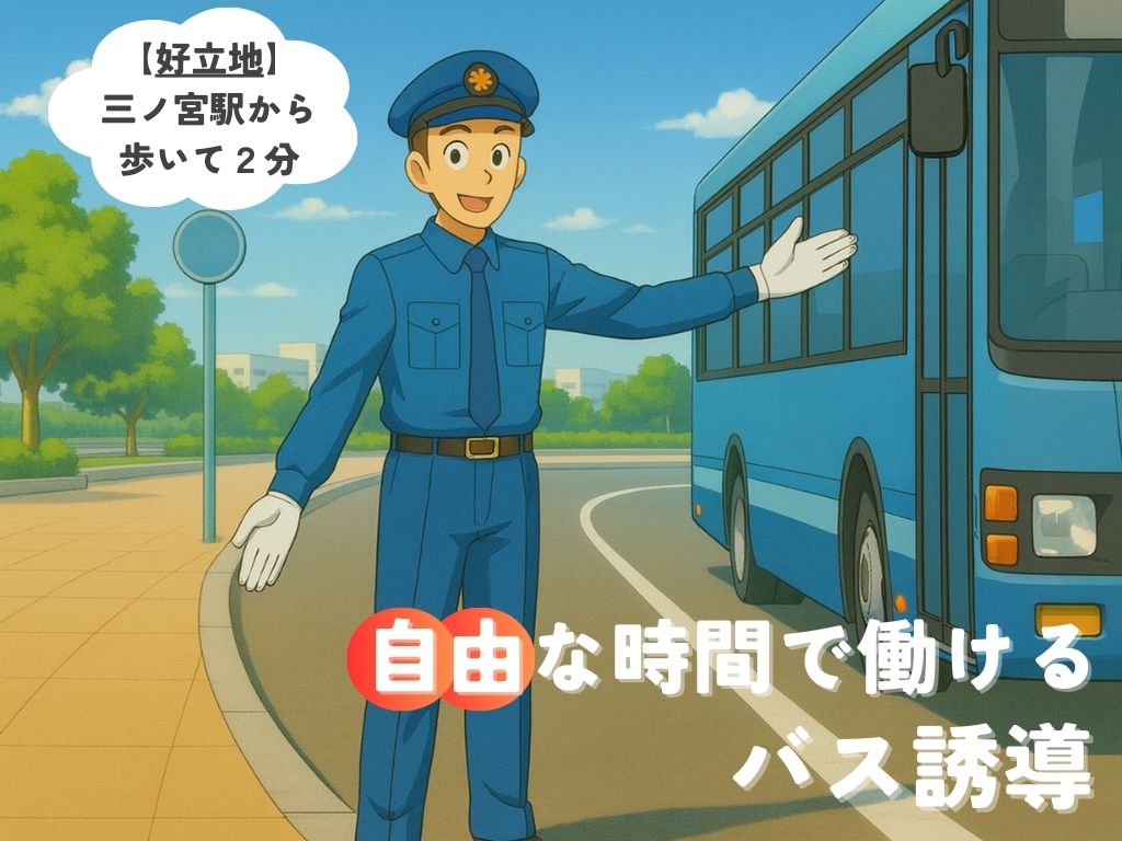 車庫入れ案内の求人イメージ画像